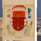 Flash Furniture - Tableau d'activites mural STEAM, Bright Beginnings de qualite commerciale avec finition naturelle (MKME10346)-Aucun assemblage du produit n'est necessaire