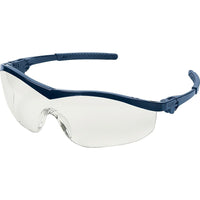 Crews, Lunettes De Sécurité Storm Lentille Transparent, Revêtement Anti-Égratignures, Ansi Z87+, paquet de 12-Revêtement des lentilles Anti-égratignures