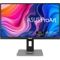 ASUS ProArt Moniteur IPS DEL QHD 1440p de 27 po sans cadre compatible avec Mac – PA278QV-Moniteur IPS 27 pouces WQHD (2560 x 1440) avec une conception sans cadre